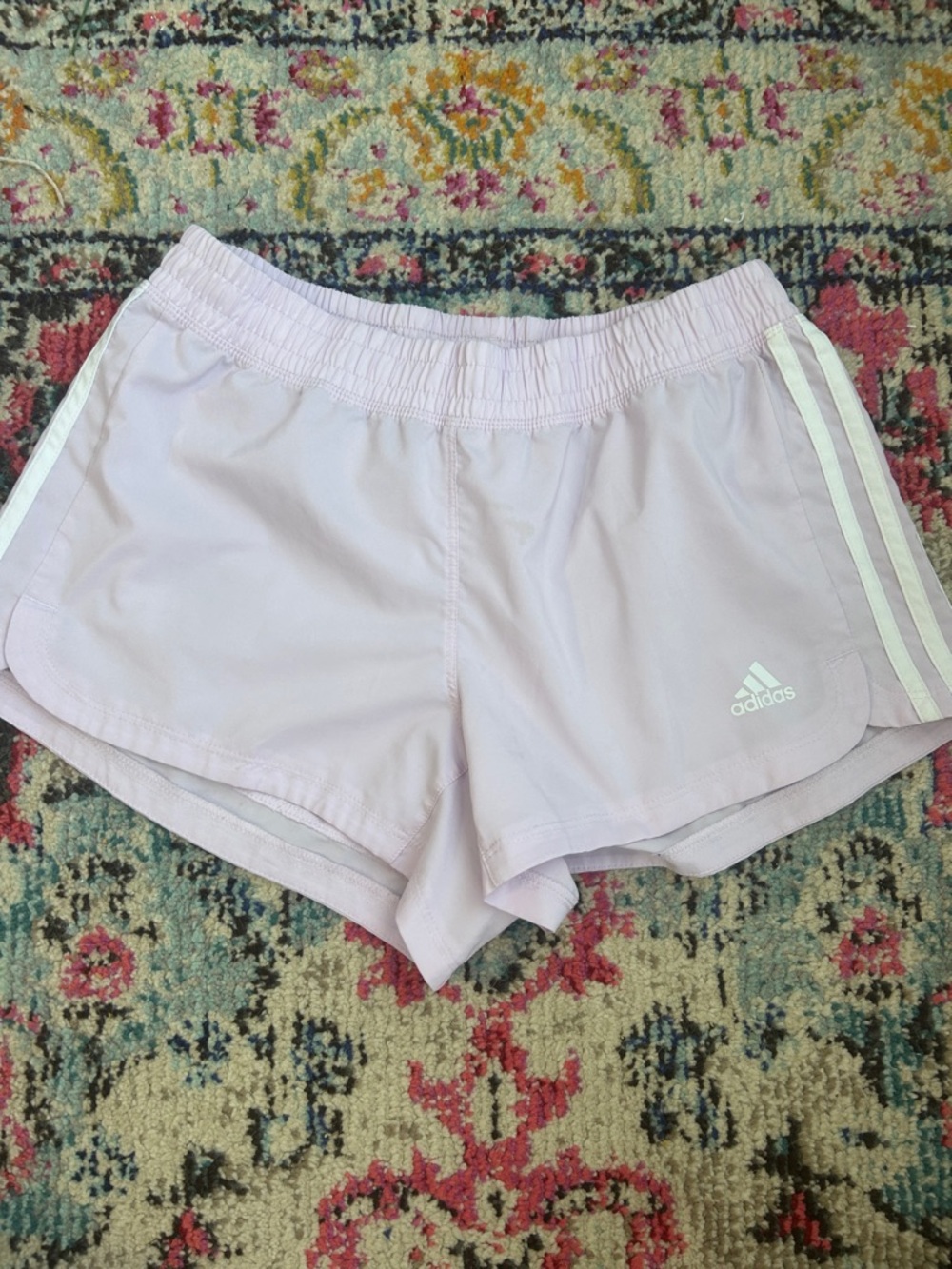 Purple Adidas Shorts